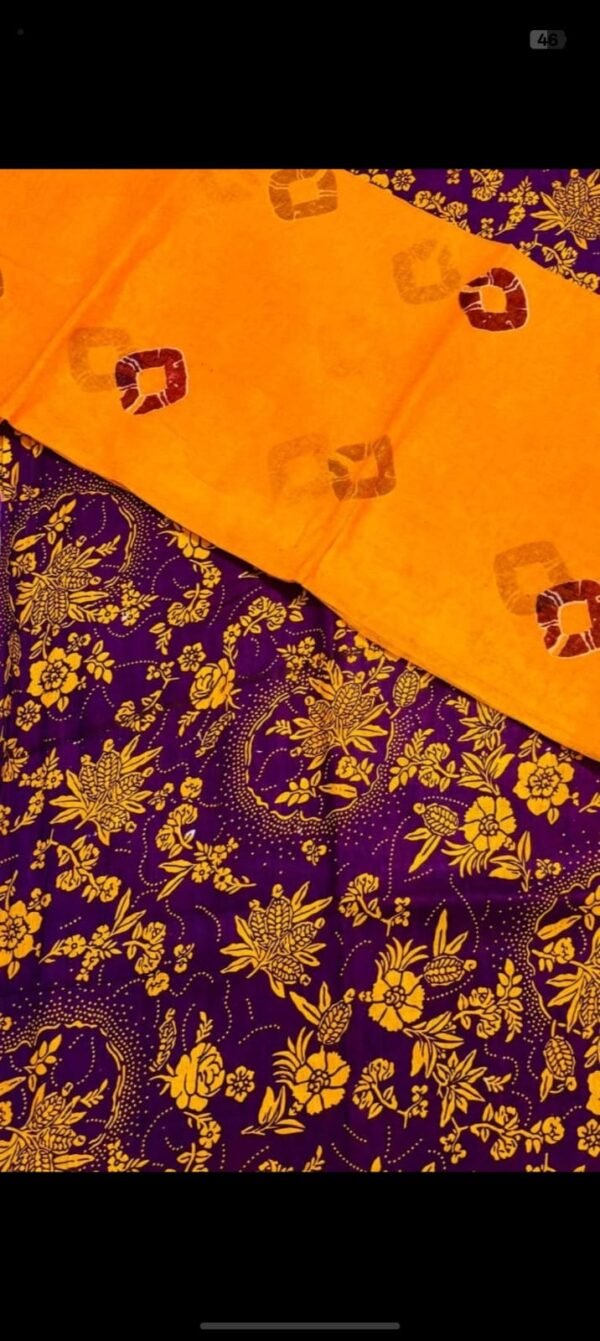 Cotton printed suit