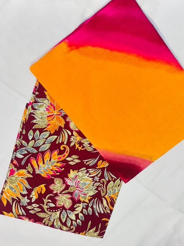 Cotton printed suit - Image 2