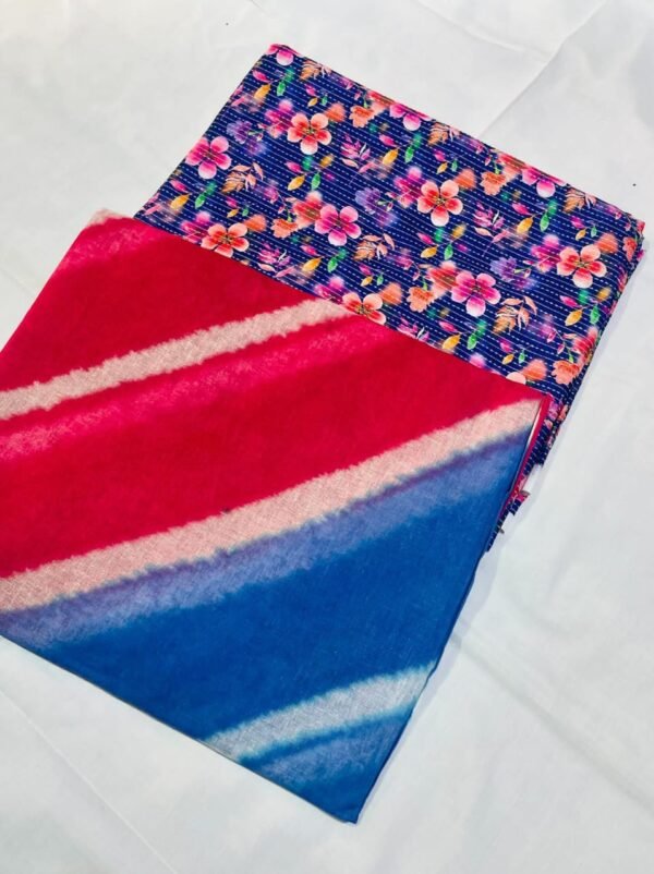 Cotton printed suit - Image 5