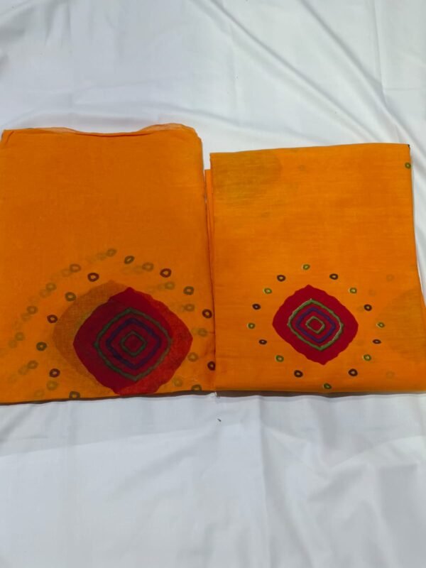 Cotton printed suit - Image 5