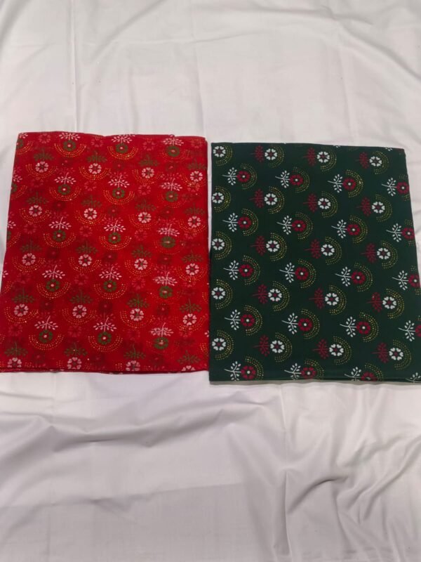 Cotton printed suit - Image 4