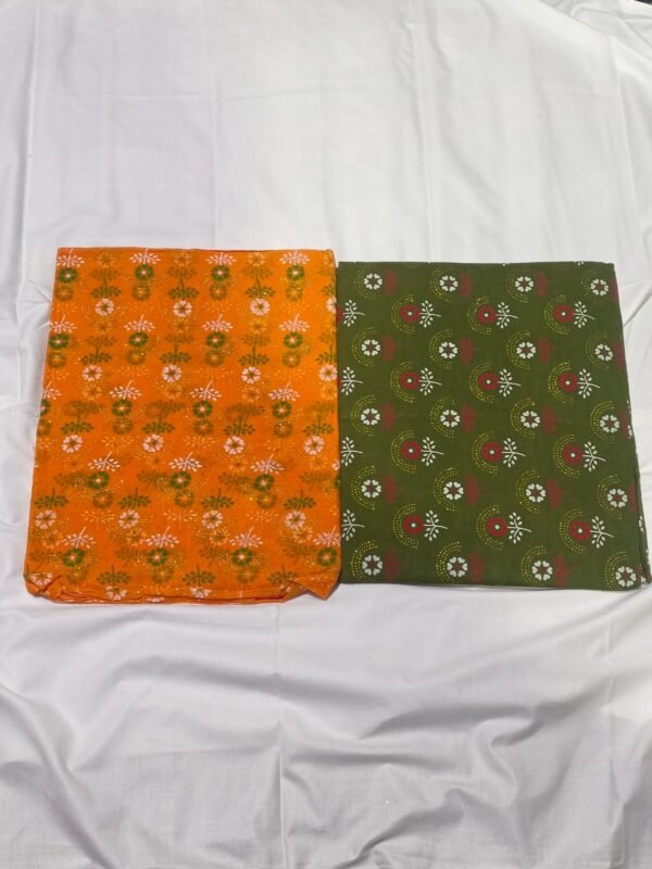 Cotton printed suit - Image 5