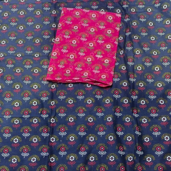 Cotton printed suit