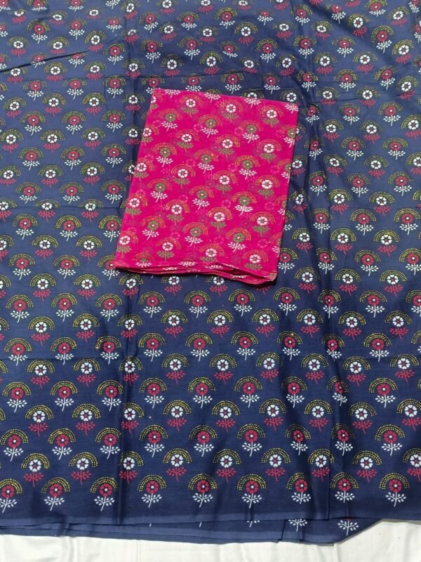 Cotton printed suit