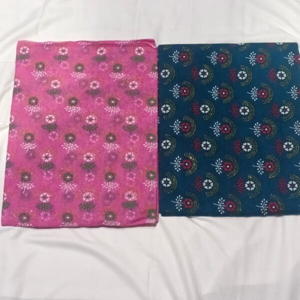 Cotton printed suit
