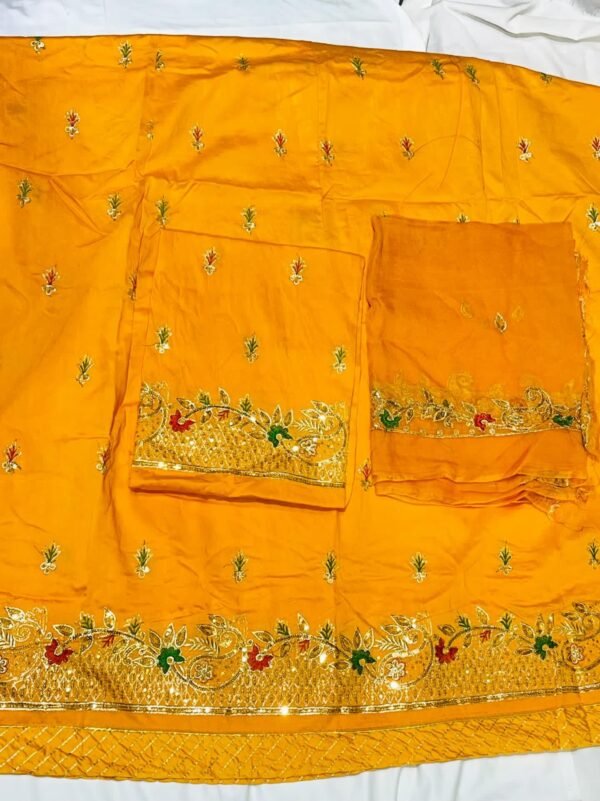 Chanderi Tora suit - Image 5