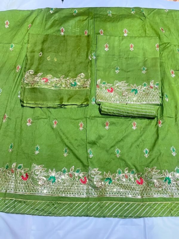 Chanderi Tora suit - Image 3