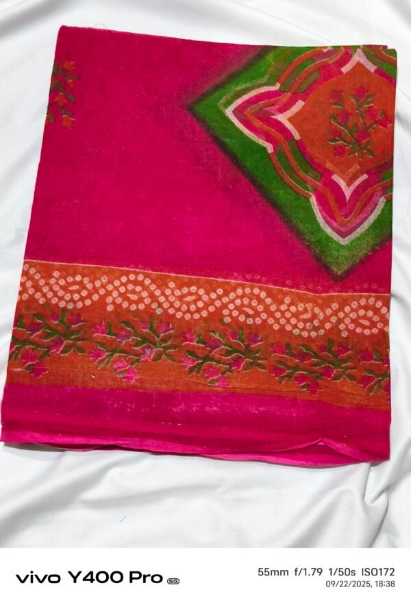 Cotton print odhani