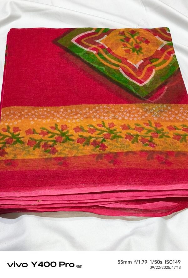 Cotton print odhani - Image 3