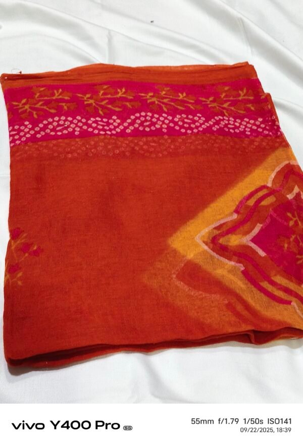 Cotton print odhani - Image 2