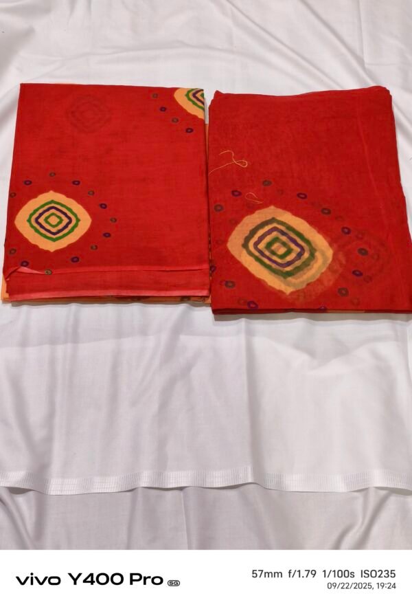 Cotton printed suit - Image 2